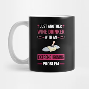 Wine Drinker Extreme Ironing Mug